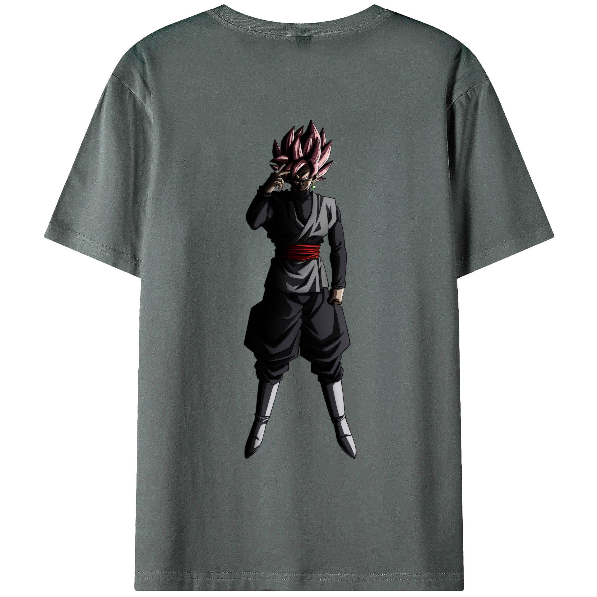 （画像用） ドラゴンボール ベジット DRAGON BALL Vegetto 綿100％ メンズ半袖Tシャツ（バックプリント） 通気性